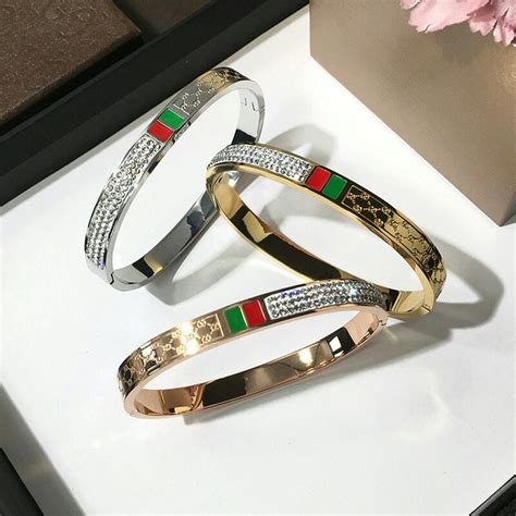 fake gucci bangle bracelet|Gucci earrings copy.